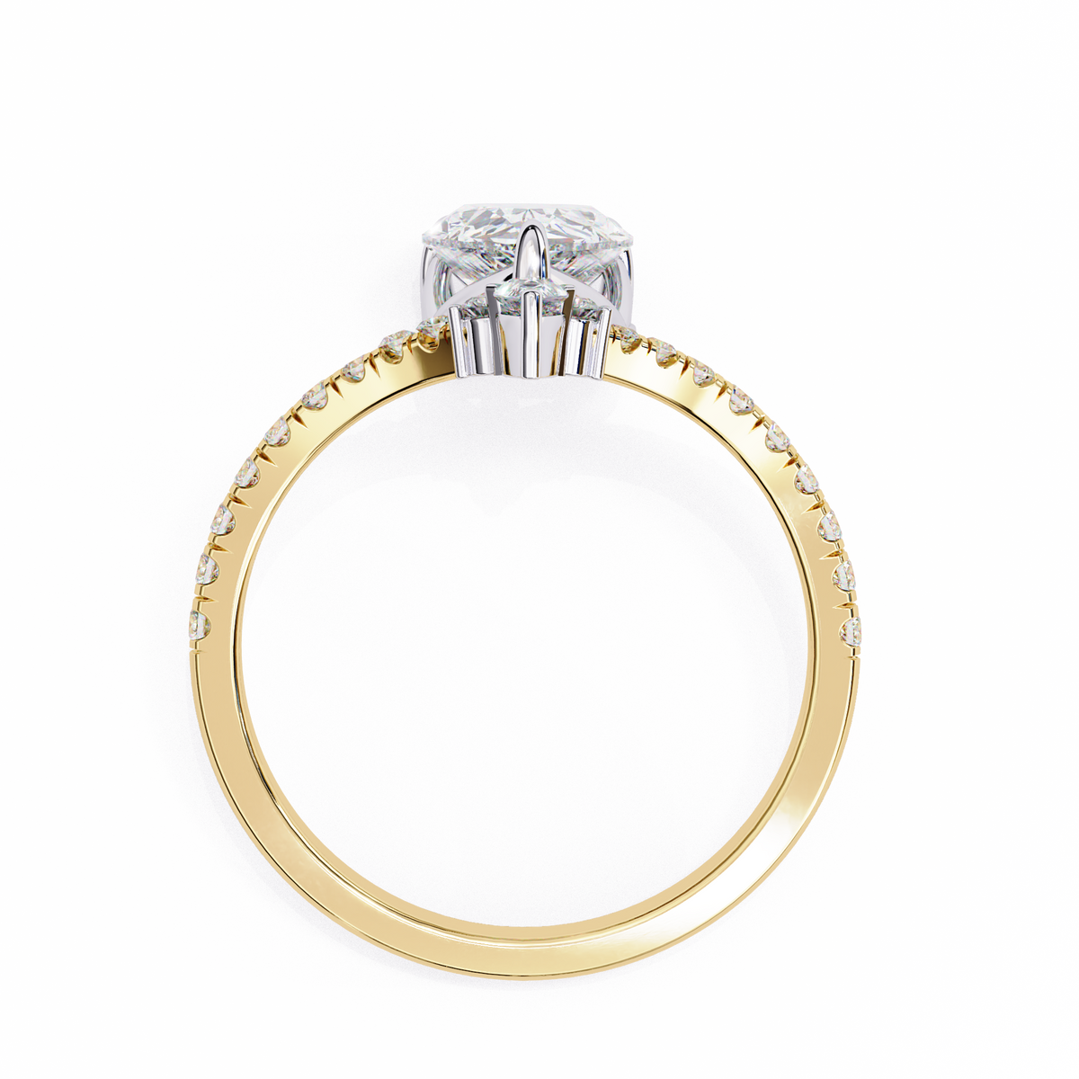 Omega Solitaire Ring