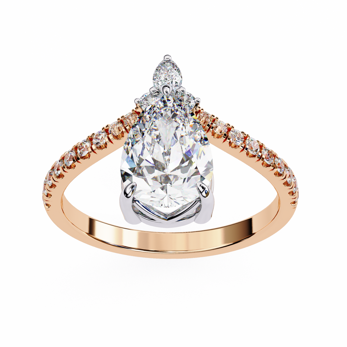 Omega Solitaire Ring