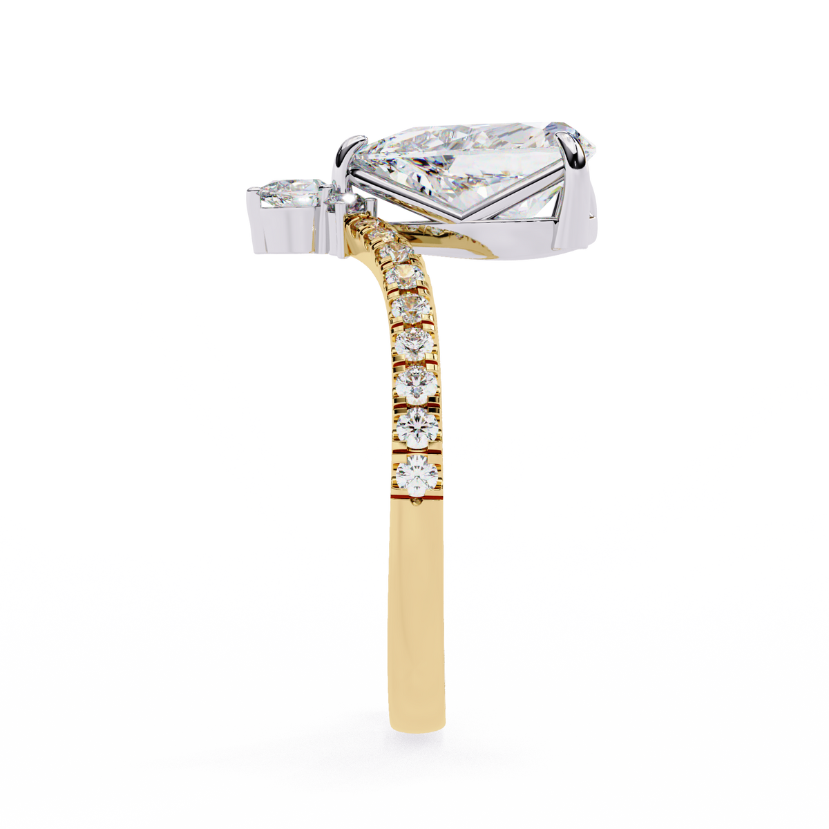 Omega Solitaire Ring