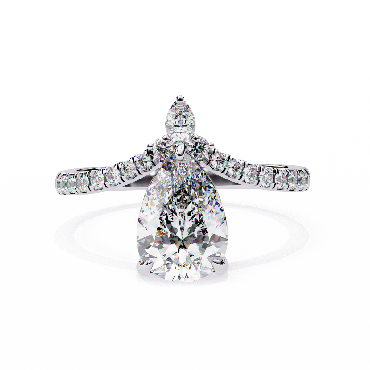 Omega Solitaire Ring