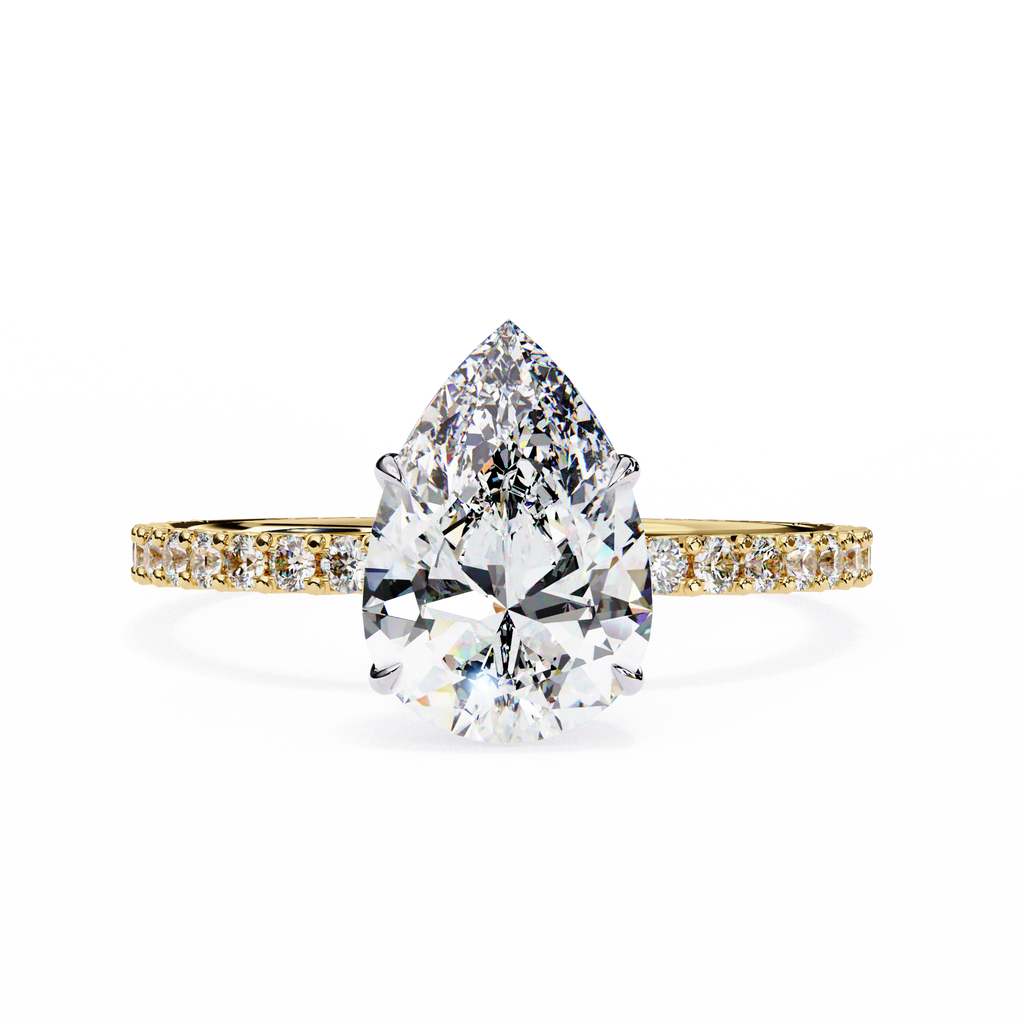 Flora Solitaire Ring