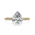 Flora Solitaire Ring