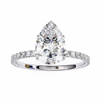 Flora Solitaire Ring