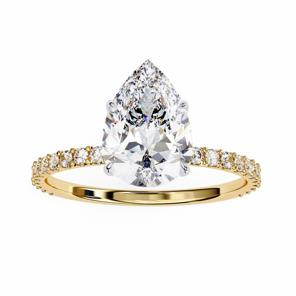 Flora Solitaire Ring