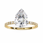 Flora Solitaire Ring