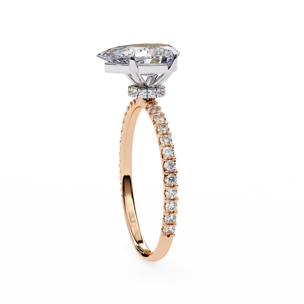 Flora Solitaire Ring