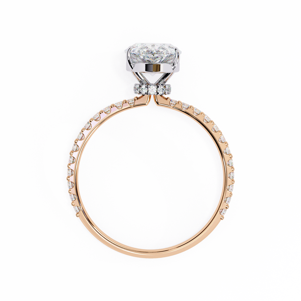 Flora Solitaire Ring
