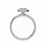 Diana Solitaire Halo Ring
