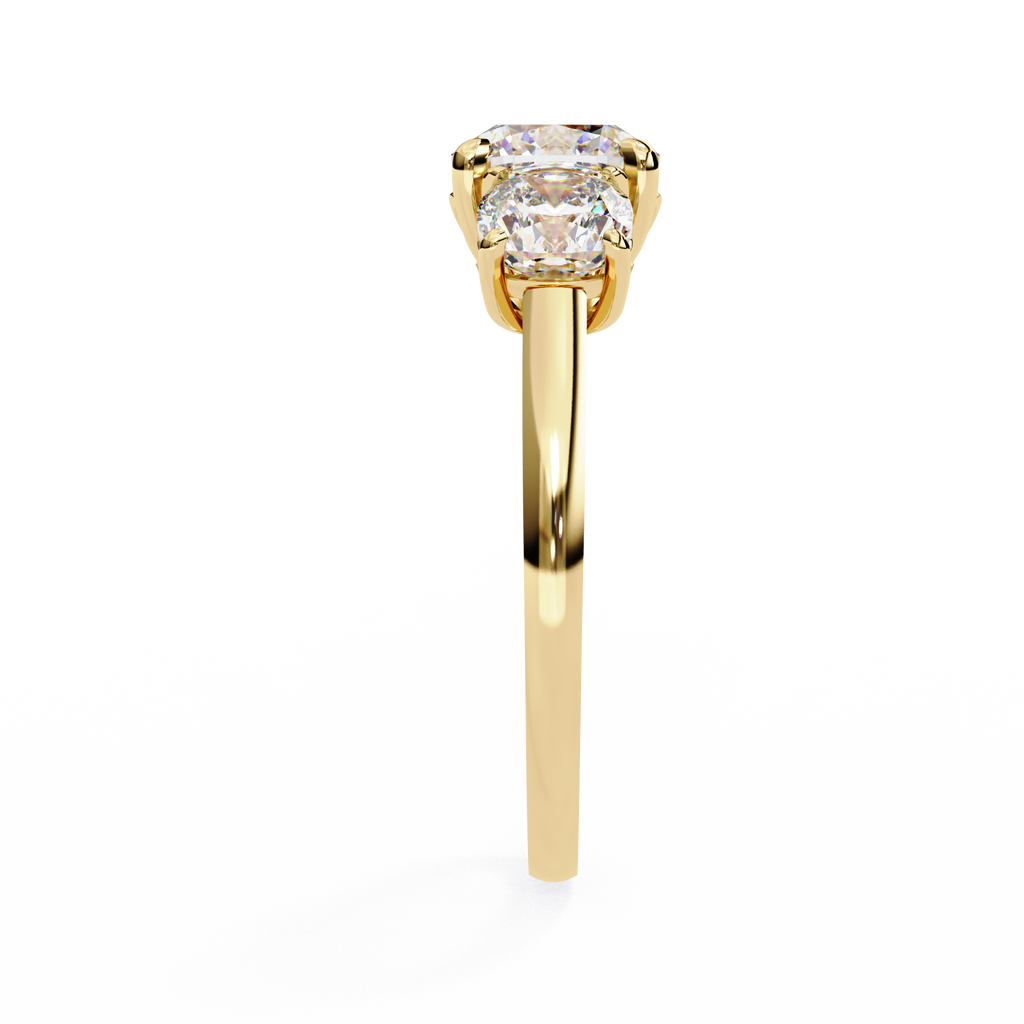 Catalina Three Stone Ring