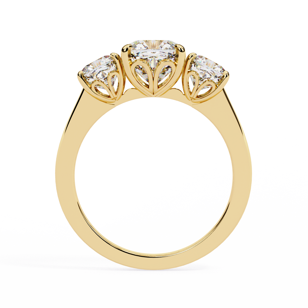 Catalina Three Stone Ring