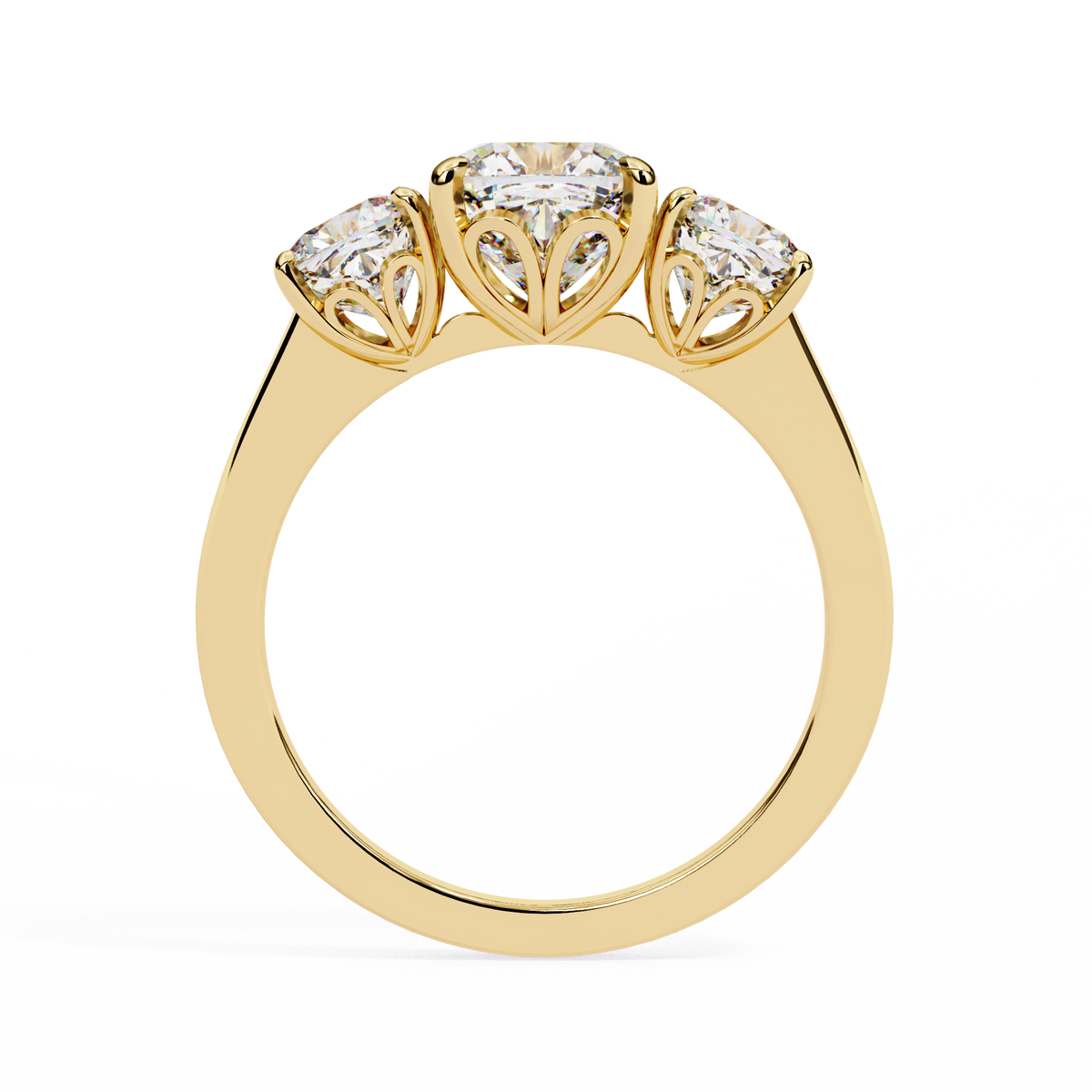 Catalina Three Stone Ring