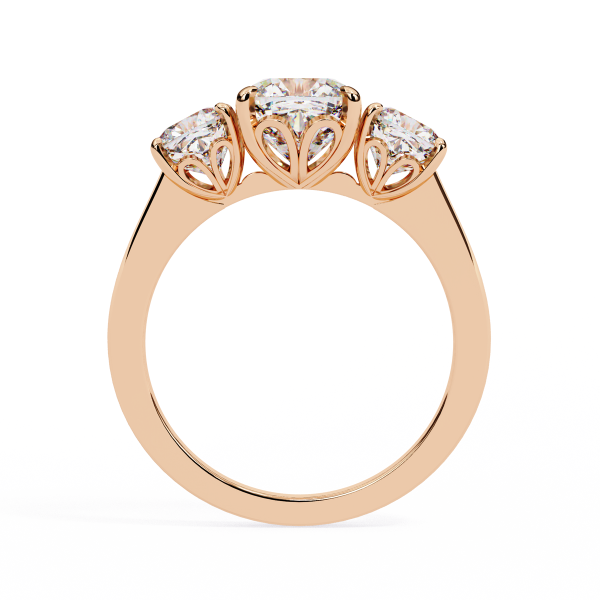 Catalina Three Stone Ring