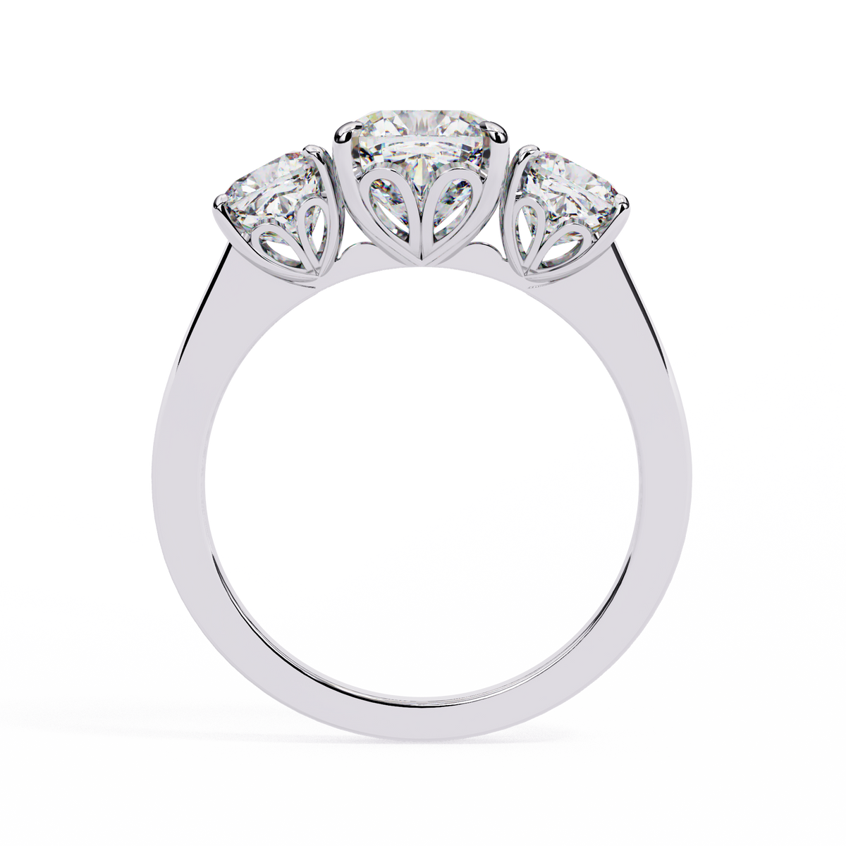 Catalina Three Stone Ring