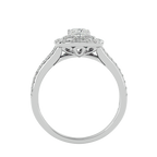 Cecelia Solitaire Halo Ring