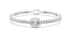 Evelyn Solitaire Bracelet