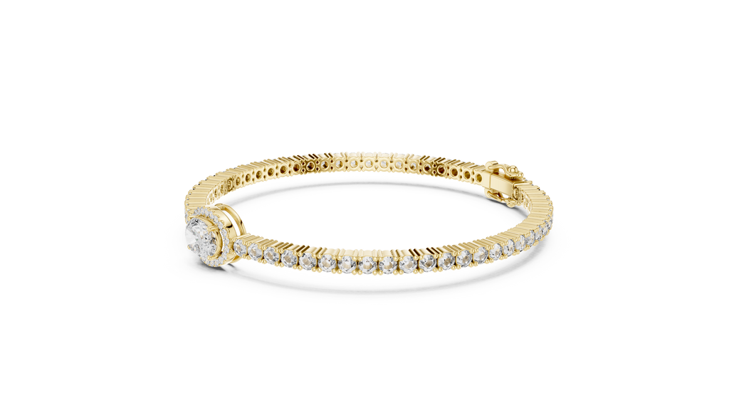 Evelyn Solitaire Bracelet