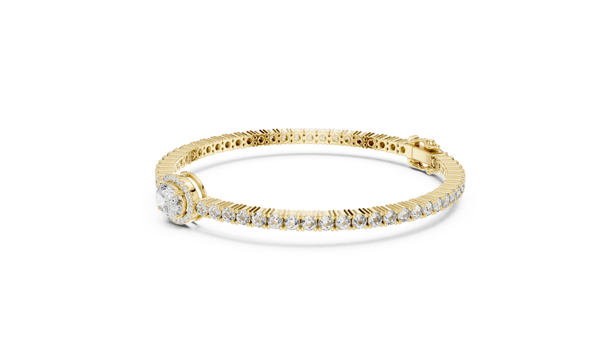 Evelyn Solitaire Bracelet