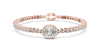 Evelyn Solitaire Bracelet