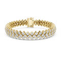 Daisy Diamond Bracelet