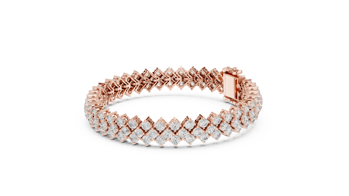 Daisy Diamond Bracelet