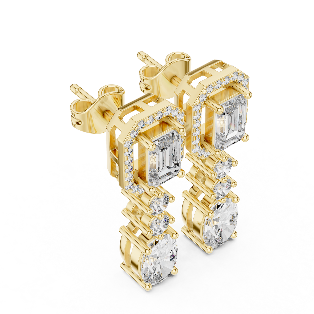 Lucia Diamond Earring