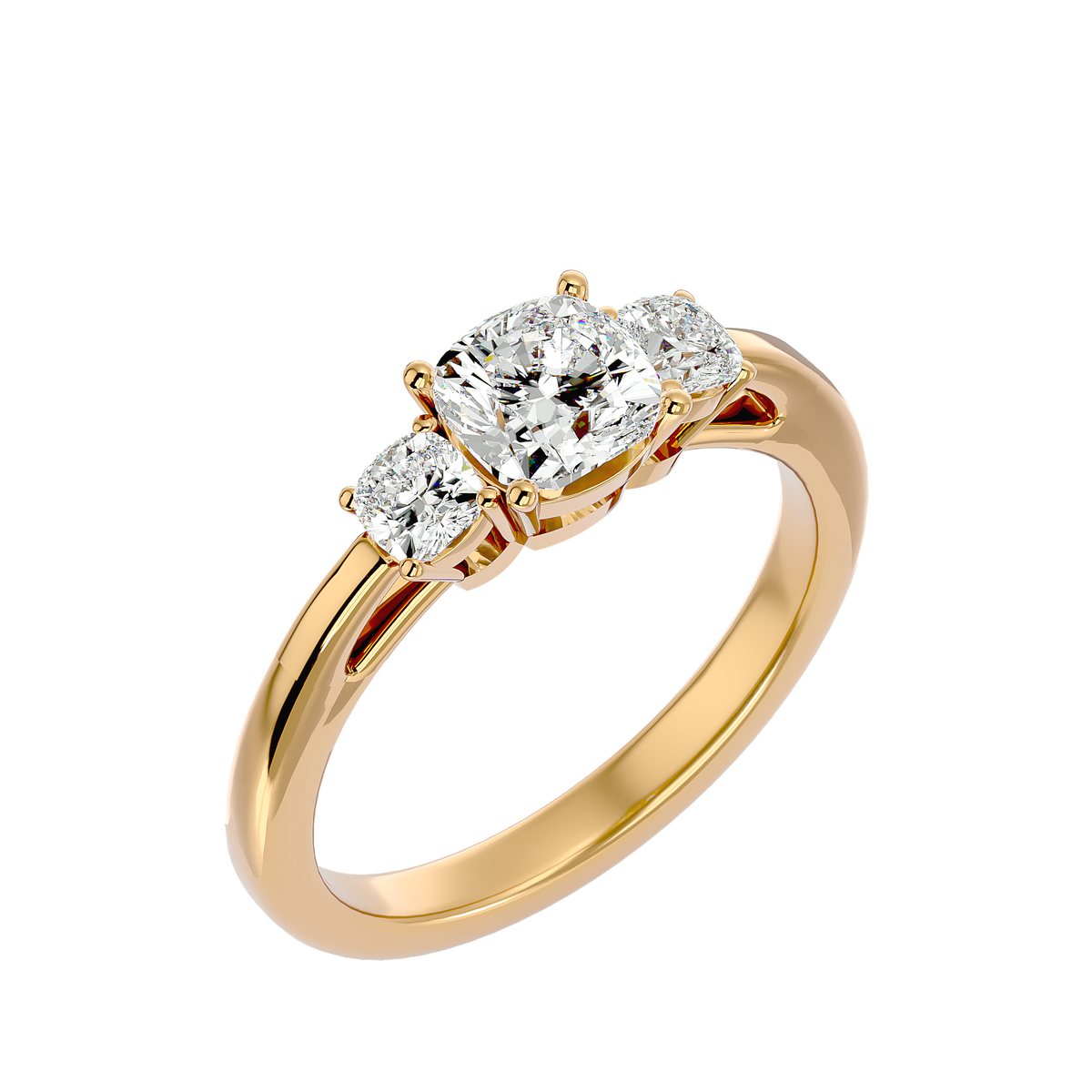 Josephine Three Stone Ring