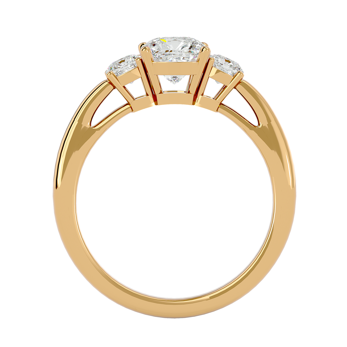 Josephine Three Stone Ring