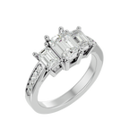 Imogen Three Stone Ring