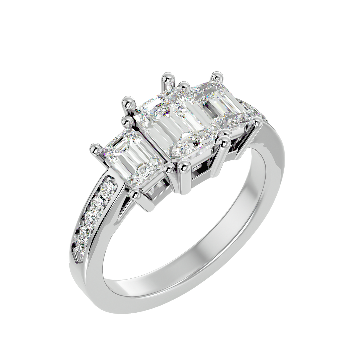 Imogen Three Stone Ring