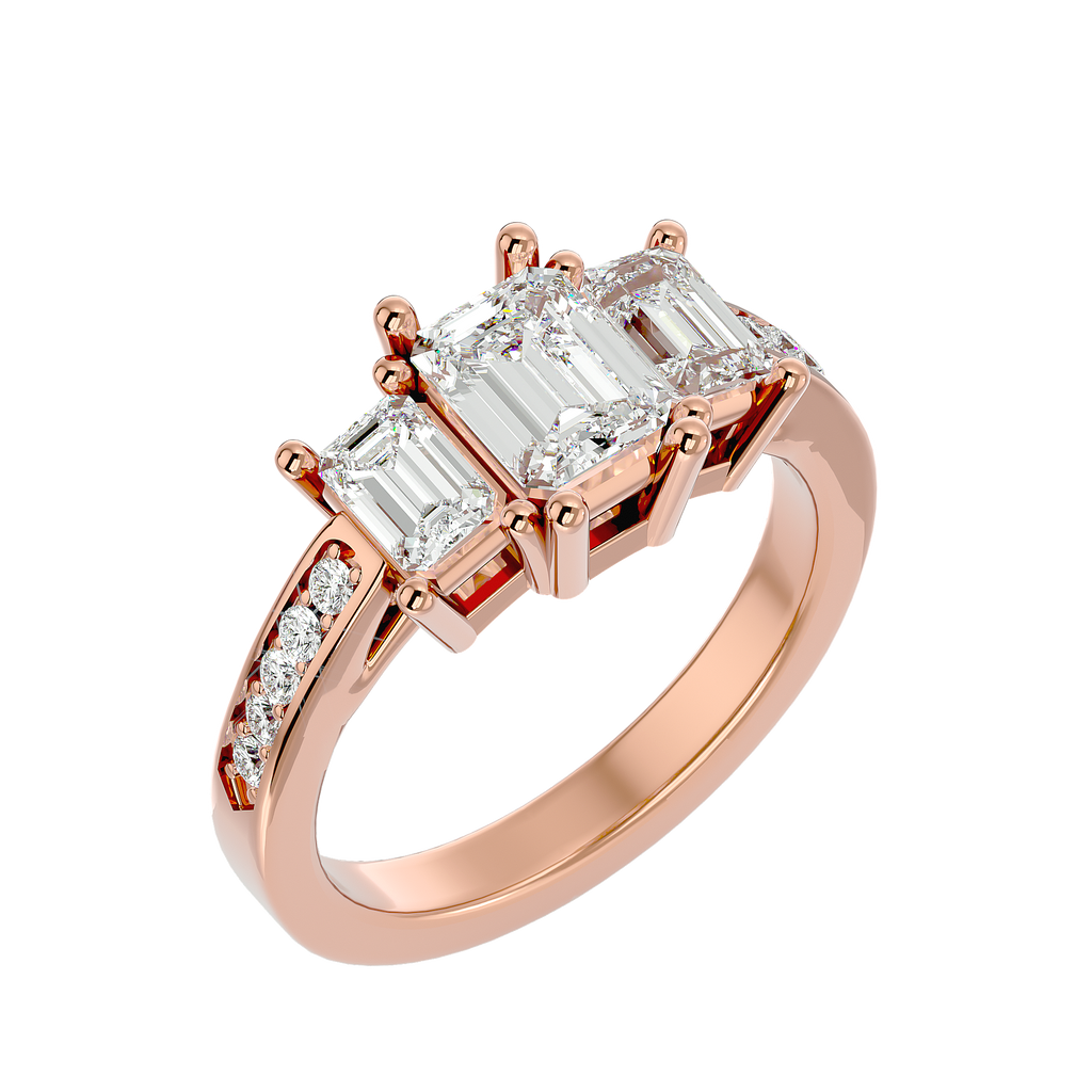 Imogen Three Stone Ring