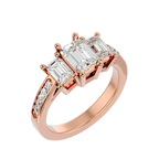 Imogen Three Stone Ring