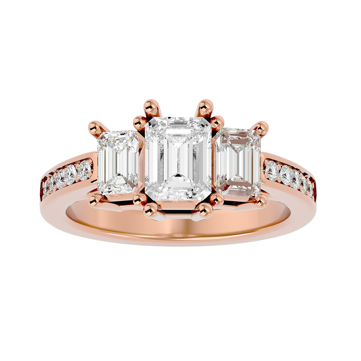 Imogen Three Stone Ring