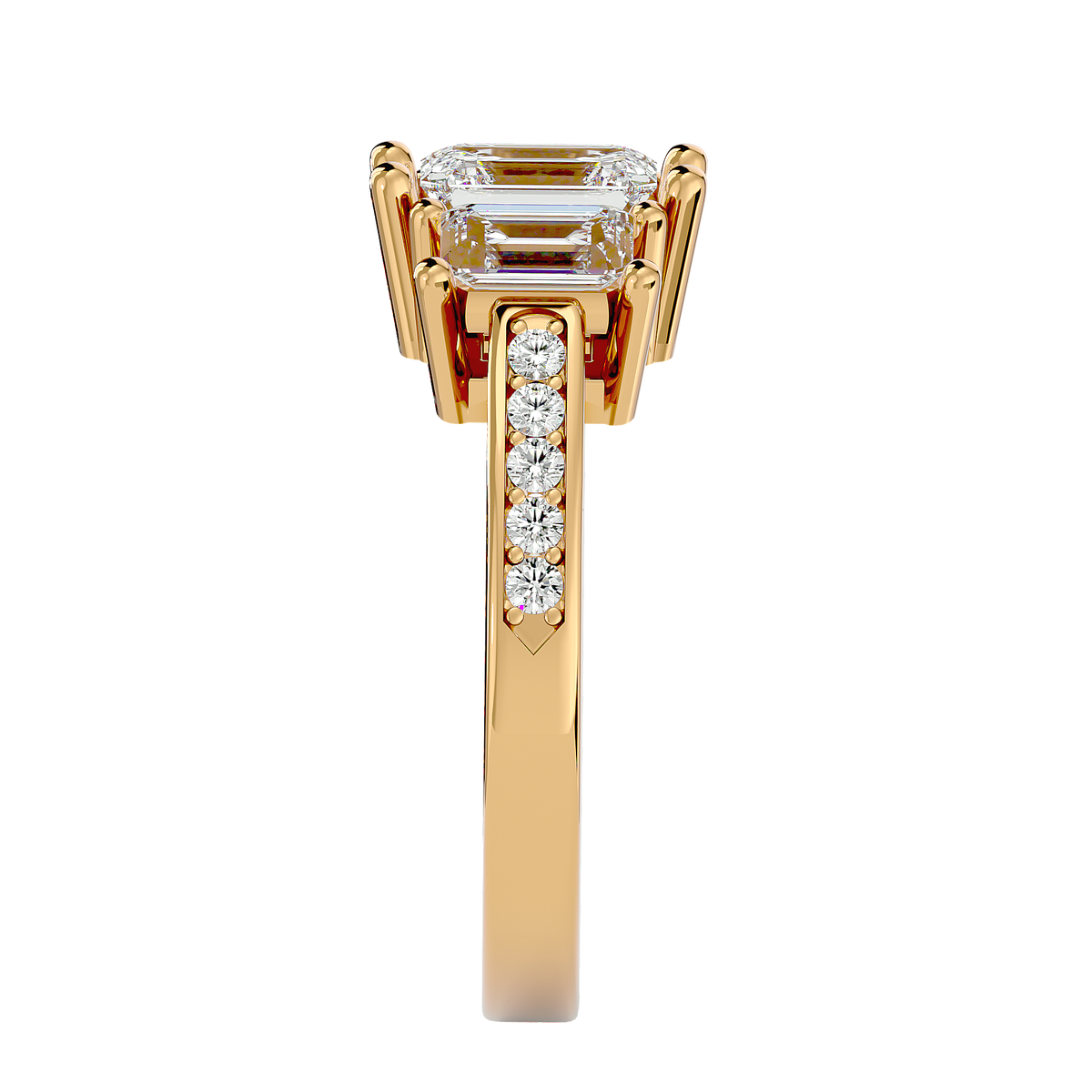 Imogen Three Stone Ring