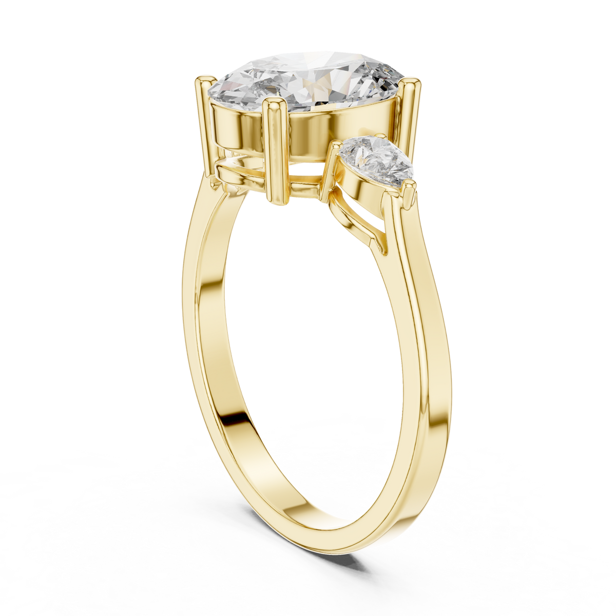 Leila Three Stone Ring