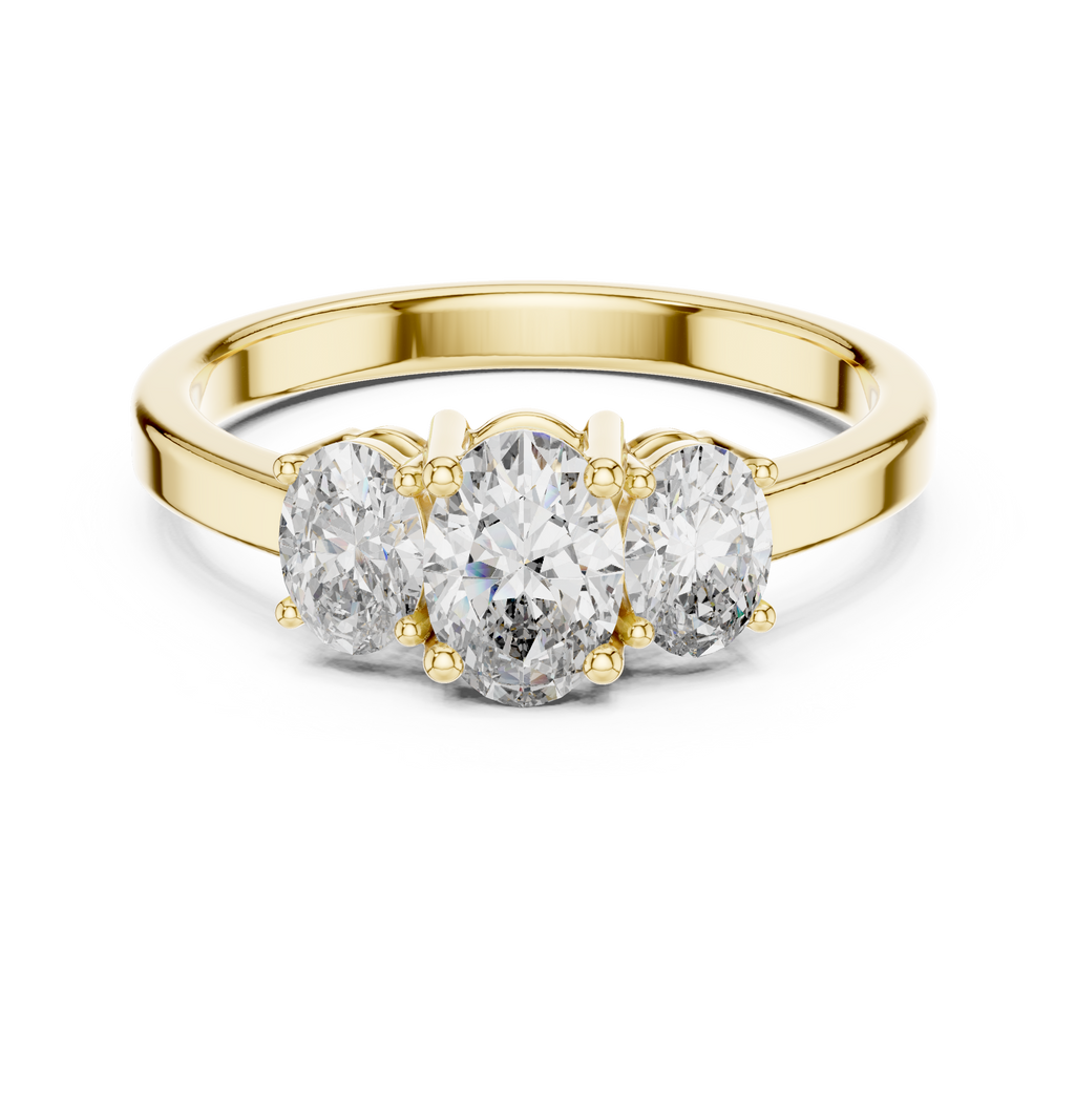 Lola Three Stone Ring