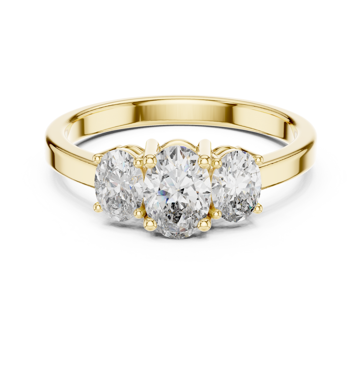 Lola Three Stone Ring