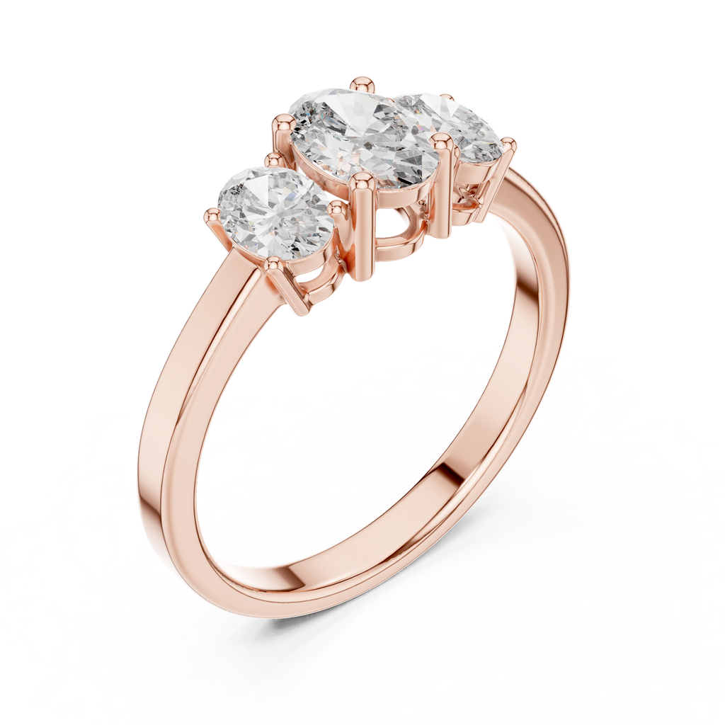 Lola Three Stone Ring