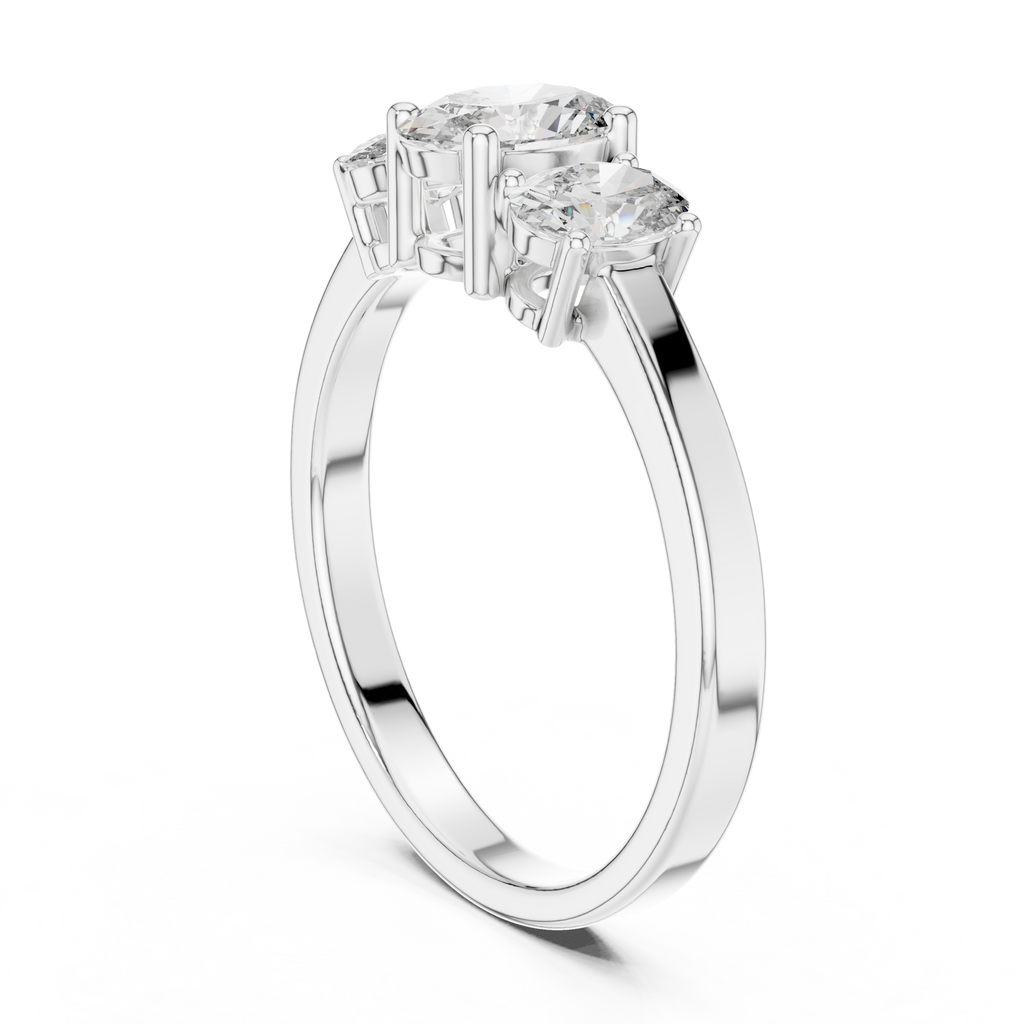 Lola Three Stone Ring
