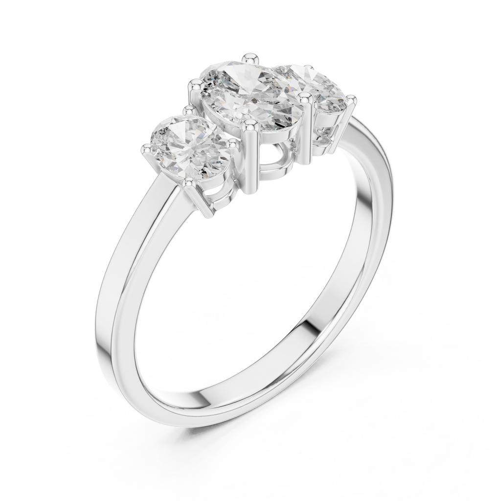 Lola Three Stone Ring