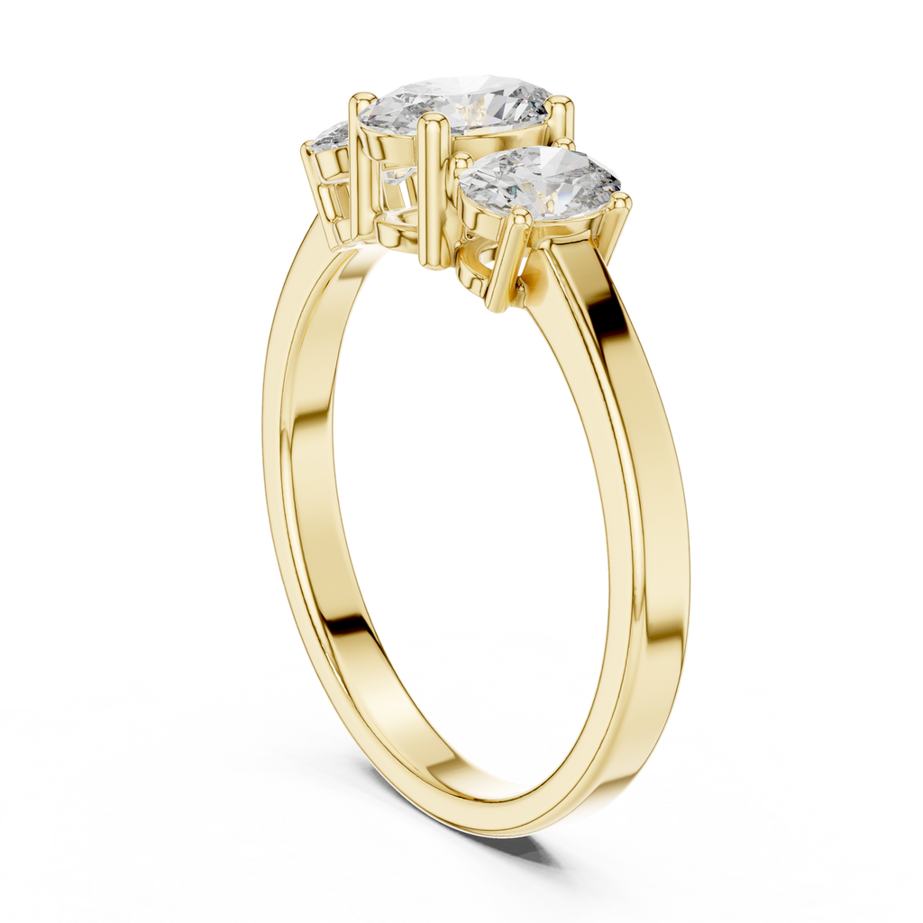 Lola Three Stone Ring