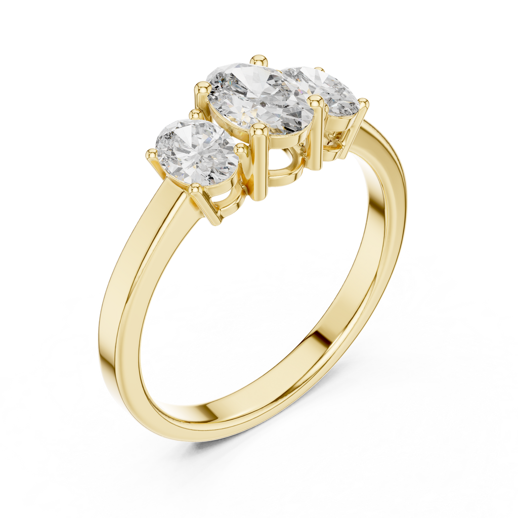 Lola Three Stone Ring