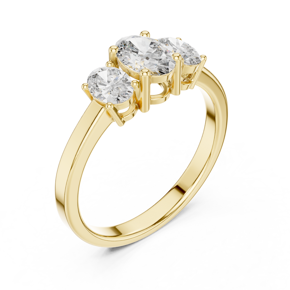 Lola Three Stone Ring