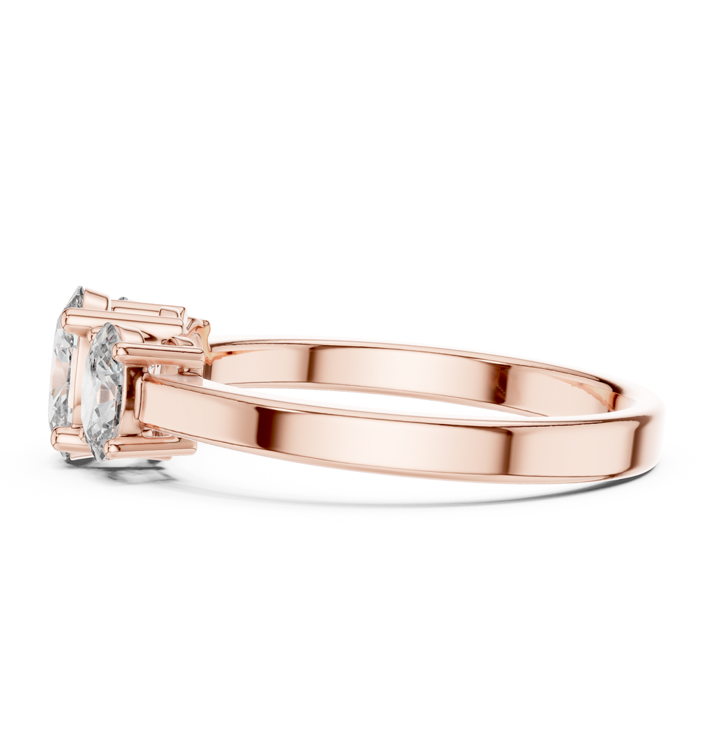 Lola Three Stone Ring