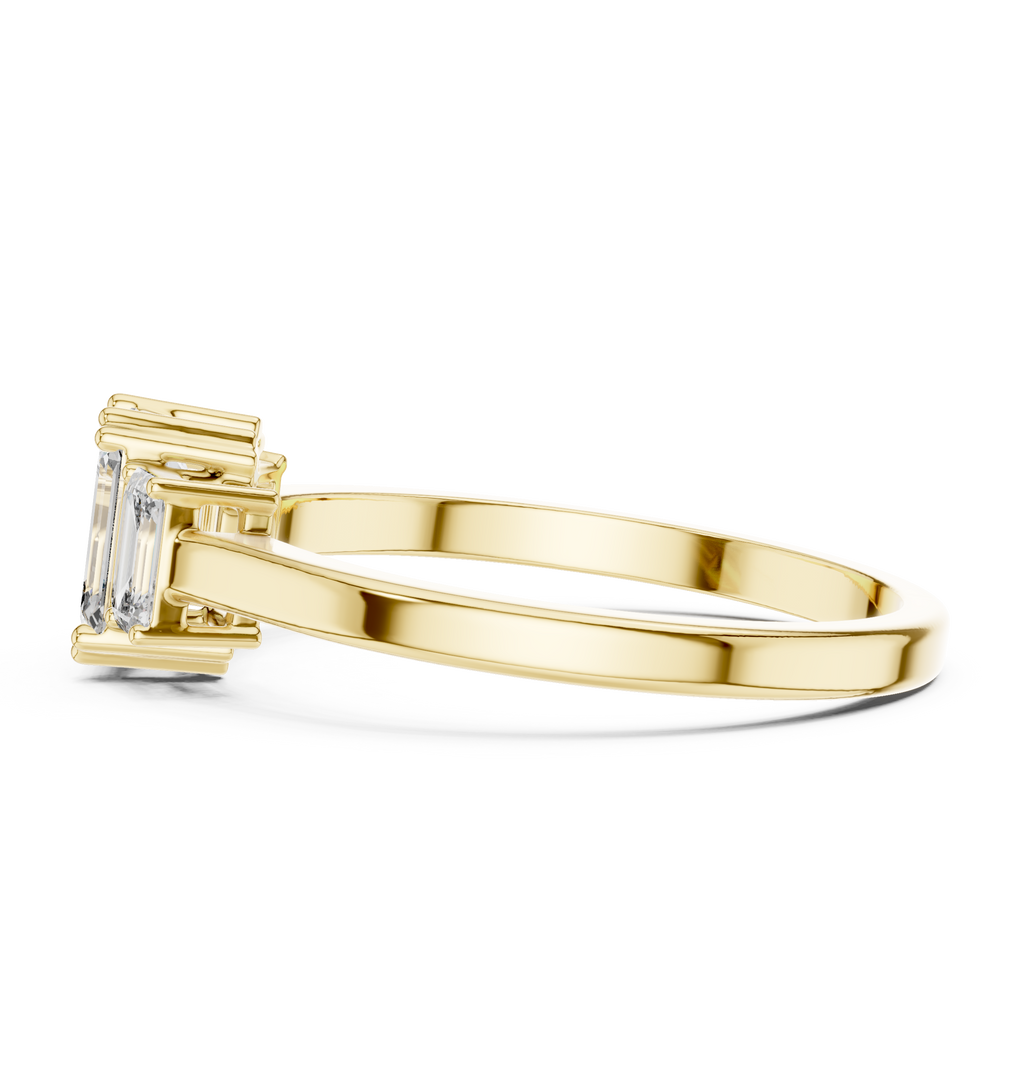 Adriana Three Stone Ring