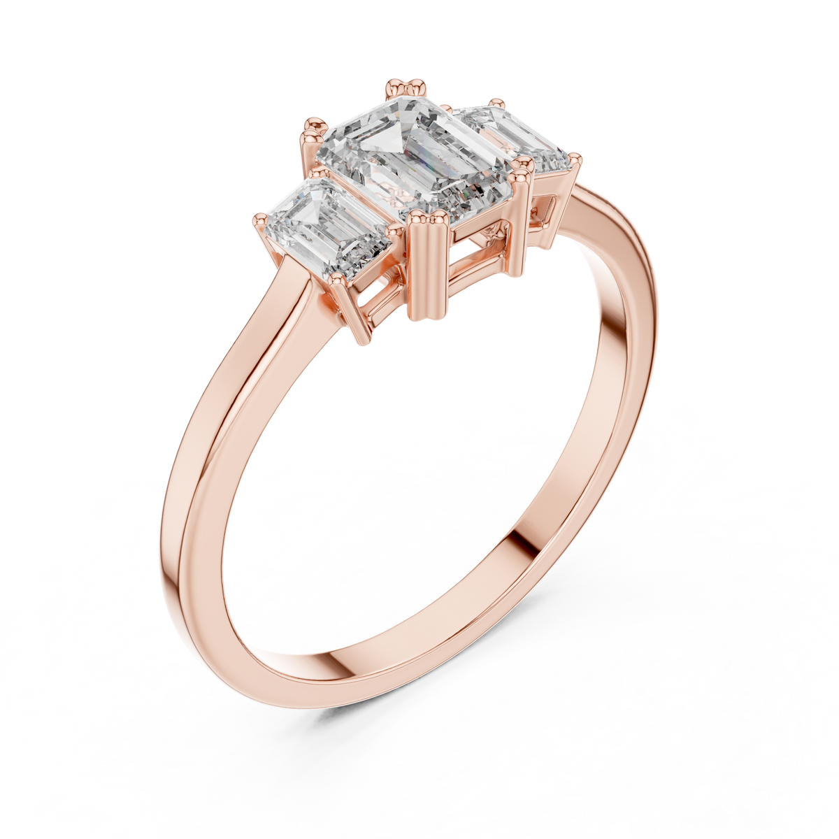 Adriana Three Stone Ring