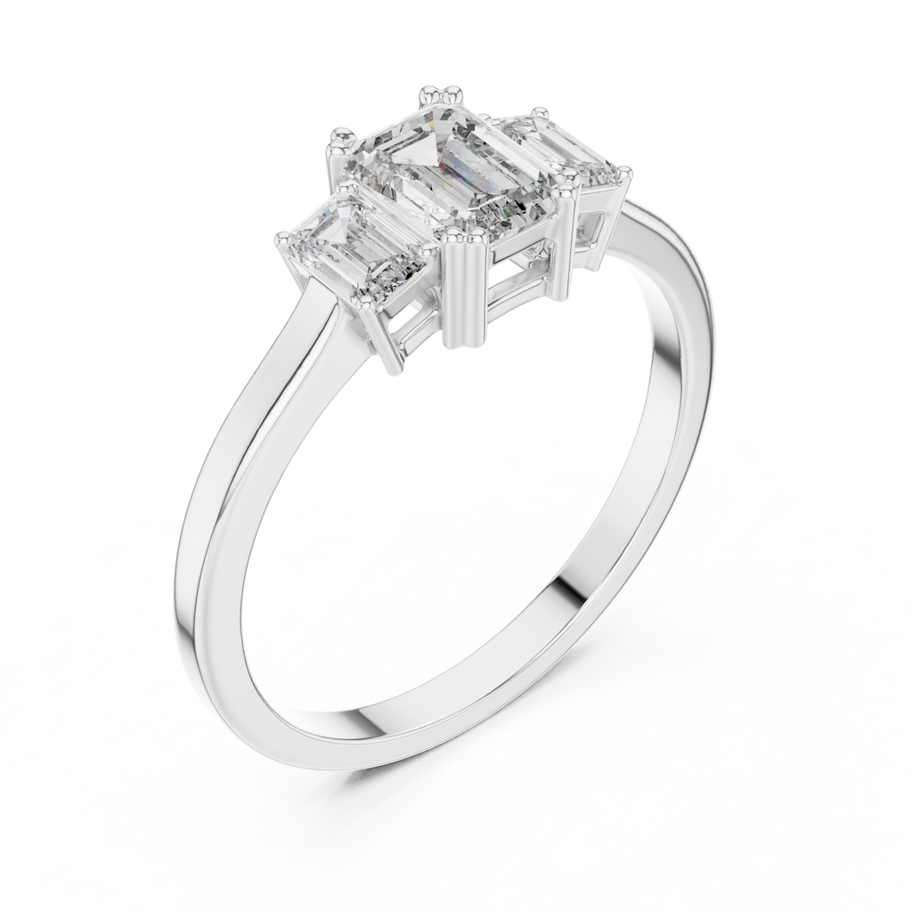 Adriana Three Stone Ring