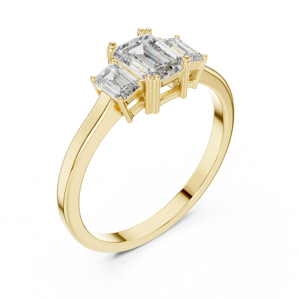 Adriana Three Stone Ring