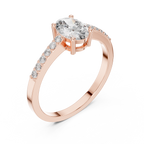 Hannah Solitaire Ring