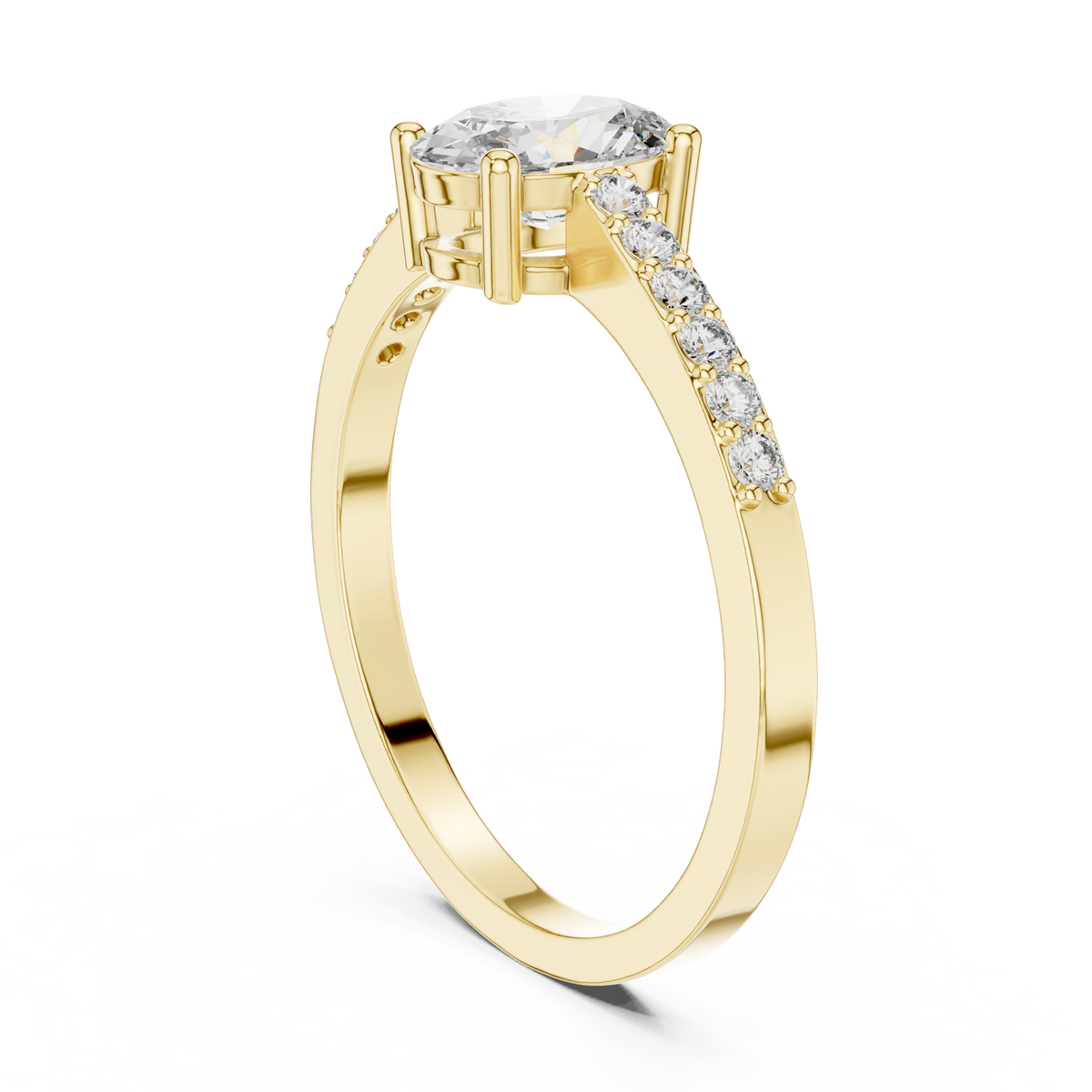 Hannah Solitaire Ring
