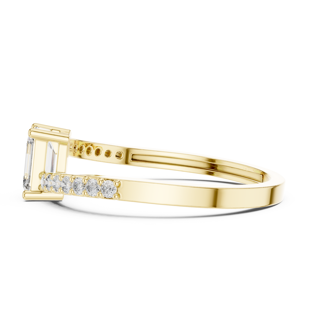 Lillian Solitaire Ring